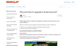 
                            8. Why and How to upgrade a Guest account? – Miniclip Player Experience