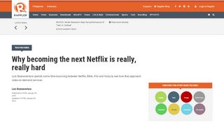 
                            13. Why becoming the next Netflix is really, really hard - Rappler