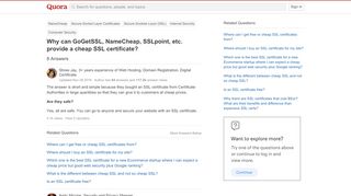 
                            3. Why can GoGetSSL, NameCheap, SSLpoint, etc. provide a cheap SSL ...