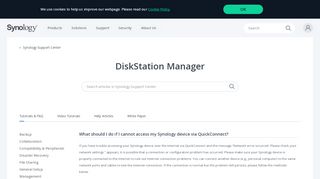 
                            4. Why can't I connect to my Synology NAS over the Internet via ...