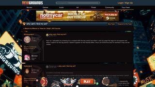 
                            4. why cant i find my art? - Newgrounds.com