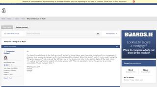 
                            10. Why can't I log in to My3? - Boards.ie