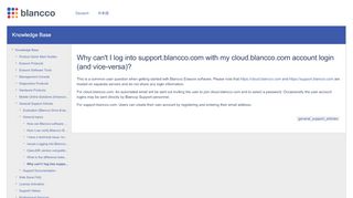 
                            10. Why can't I log into support.blancco.com with my cloud.blancco.com ...