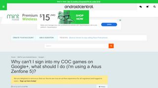 
                            13. Why can't I sign into my COC games on Google+, what should I do (i ...