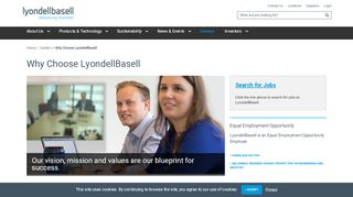 
                            8. Why Choose LyondellBasell | LyondellBasell