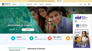 
                            6. Why Choose Sharda | Sharda University