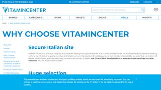 
                            4. Why choose Vitamincenter - VitaminCenter.it