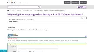 
                            10. Why do I get an error page when linking out to EBSCOhost databases ...