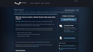 
                            3. Why do I have to enter a Steam Guard code every time I log in ...