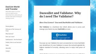
                            11. Why do I need The Validator ? WebWallet, Validator ... - ...