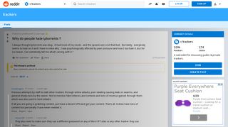 
                            5. Why do people hate iptorrents ? : trackers - Reddit