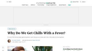 
                            13. Why Do We Get Chills With Fever? | Everyday Health