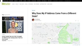 
                            10. Why Does My IP Address Come from a Different State? - Lifehacker