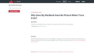 
                            10. Why Does My MacBook Have No Picture When I Turn It On? - App Sliced