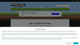 
                            1. Why does the Launcher not work with VPN - Minecraft Forum