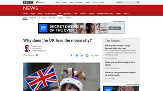 
                            6. Why does the UK love the monarchy? - BBC News