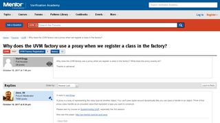 
                            4. Why does the UVM factory use a proxy when we register a class in the ...