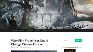 
                            8. Why Film Franchises Could Change Cinema Forever | The Global ...