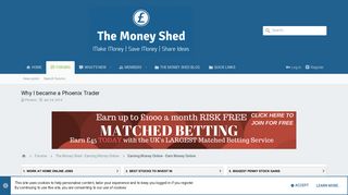 
                            10. Why I became a Phoenix Trader | The Money Shed