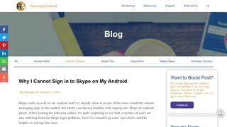 
                            8. Why I Cannot Sign in to Skype on My Android