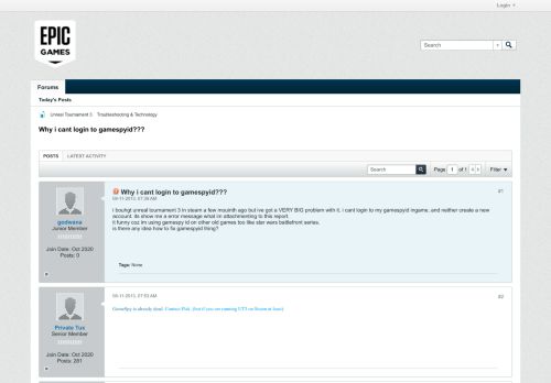 
                            12. Why i cant login to gamespyid??? - Epic Games Forums