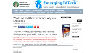 
                            12. Why I Love and Use Learnist (and Why You Should Too) | Emerging ...