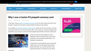 
                            8. Why I use a Caxton FX prepaid currency card | MoneyHighStreet.com