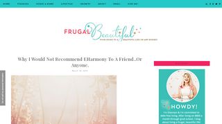 
                            7. Why I Would Not Recommend eHarmony to Anyone! - Frugal Beautiful