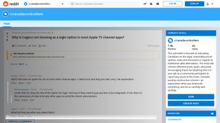 
                            8. Why is Cogeco not showing as a login option in most Apple TV ...
