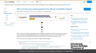 
                            8. Why isn't the type casting between the IBinder and Binder ...