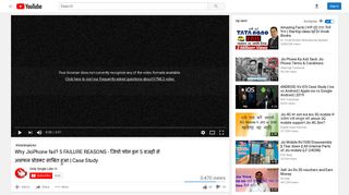 
                            4. Why JioPhone fail? 5 FAILURE REASONS - जियो फोन इन 5 ...