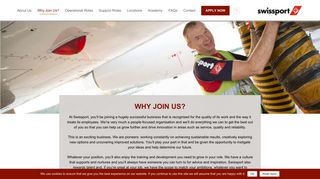 
                            13. Why Join Us? - Swissport - joinswissport