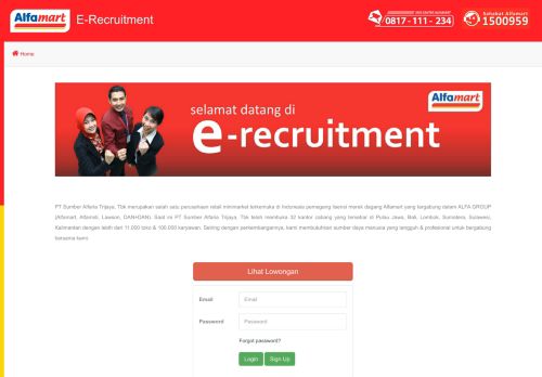 
                            7. Why login? - E-Recruitment Alfa