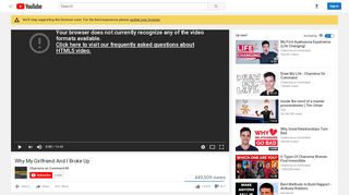 
                            13. Why My Girlfriend And I Broke Up - YouTube