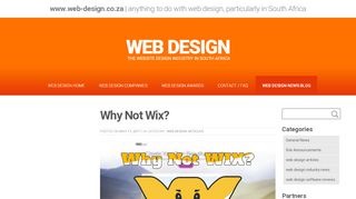 
                            5. Why Not WIX? - Web Design