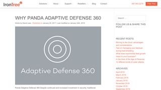 
                            8. Why Panda Adaptive Defense 360 - IronTree
