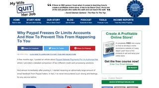 
                            8. Why Paypal Freezes Or Limits Accounts And How To Prevent This ...