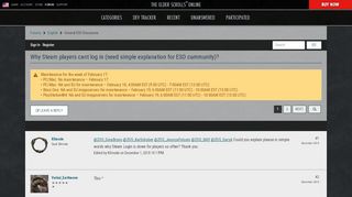 
                            9. Why Steam players cant log in (need simple explanation for ESO ...