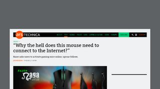 
                            6. “Why the hell does this mouse need to connect to the Internet?” | Ars ...