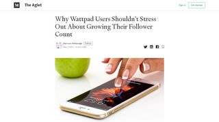 
                            13. Why Wattpad Users Shouldn't Stress Out About Growing ...