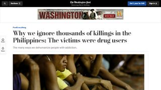 
                            12. Why we ignore thousands of killings in the Philippines: The victims ...