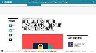 
                            9. Why We Should All Be Using the Encrypted Chat App Signal | WIRED
