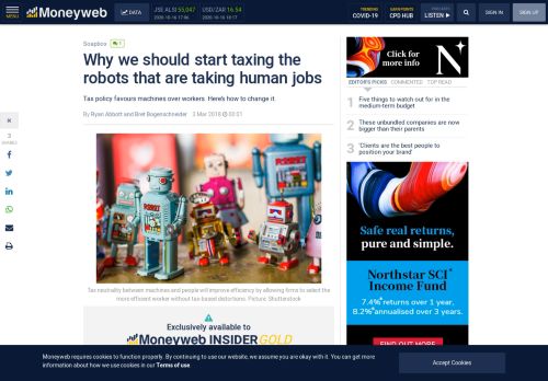 
                            12. Why we should start taxing the robots that are taking human jobs ...