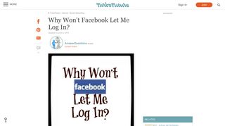 
                            9. Why Won't Facebook Let Me Log In? | TurboFuture