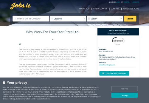 
                            11. Why Work For Four Star Pizza Ltd. - Jobs.ie