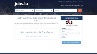 
                            9. Why Work For G4S Security Solutions S.à.rl - Jobs.lu