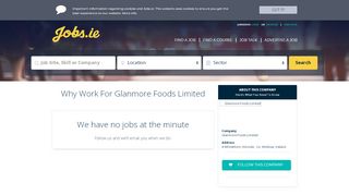 
                            8. Why Work For Glanmore Foods Limited - Jobs.ie