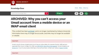 
                            11. Why you can't access your Umail account from a mobile ...