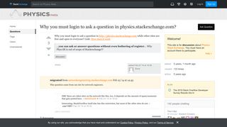 
                            4. Why you must login to ask a question in physics.stackexchange.com ...