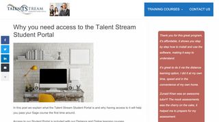
                            1. Why you need access to the Talent Stream Student Portal - Talent ...